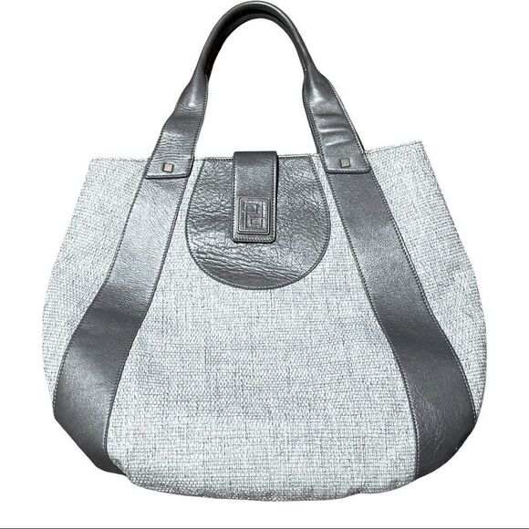 Parker Daniels Silver/Gray Tote Bag - Picture 1 of 15